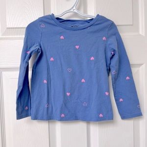 bundle & save 4T long sleeve with heart details